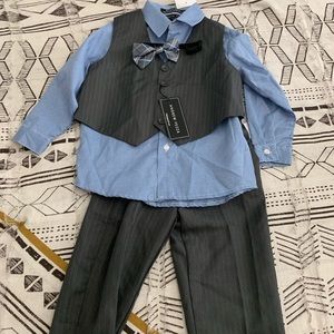 Boys 3 Piece Suit with Bow Tie